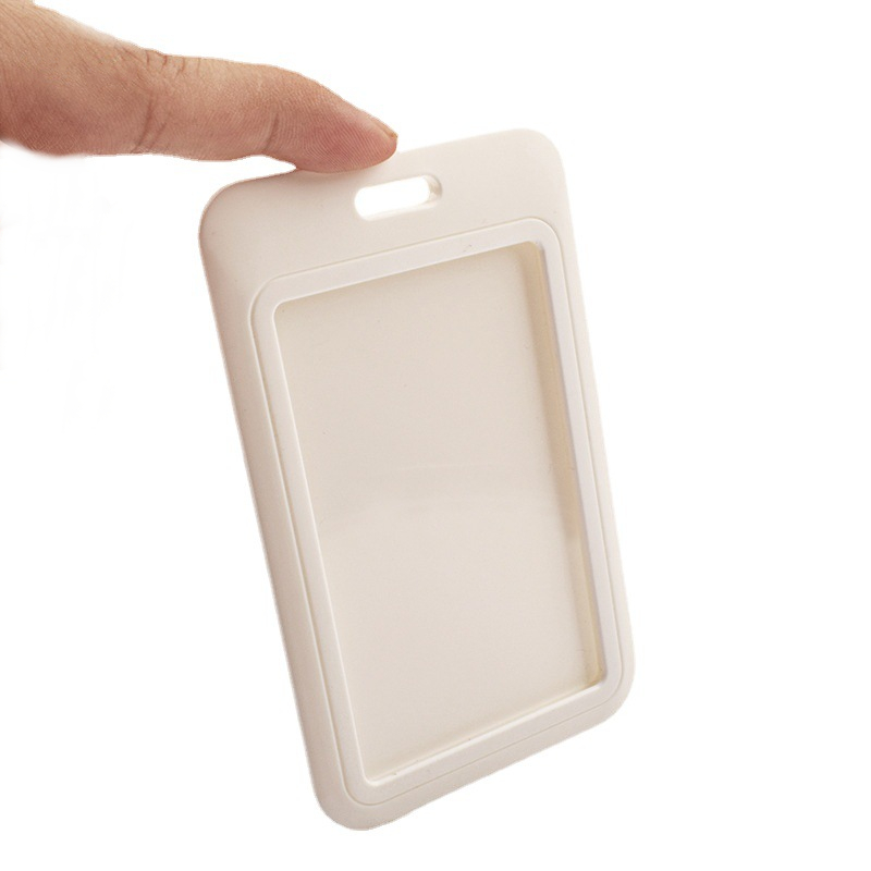 Держатель для удостоверения личности из АБС-пластика на заказ, шнурок из полиэстера с держателем для карт большой емкости