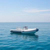 Bateau pneumatique rigide en aluminium RIB de 13 pieds, 390, ORCA/Hypalon/PVC