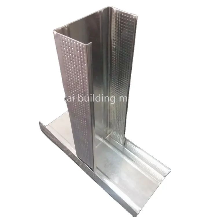 Drywall Galvanized Light Gauge Metalcom Steel Stud Framing House Metal Steel Stud and Track