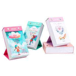 <span class=keywords><strong>Petit</strong></span> <span class=keywords><strong>calendrier</strong></span> de bureau à impression personnalisée <span class=keywords><strong>Calendrier</strong></span> de bureau à rabat debout - Product Image 5