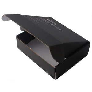 Manufacturer Customized black cardboard watch storage case display box