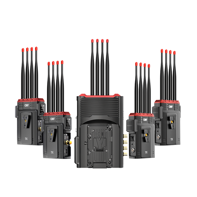 800meter Beamlink Quad Plus 4 Transmitter 1 Receiver 5.1-5.9GHz Frequency SDI  Interface Wireless Video Transmission System
