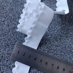 Yüksek Esneklikte Naylon Örme Jakarlı Elastik Bant, Giysi Kullanımı İçin Düz Renkli Logolu Elastik Bant - Product Image 4