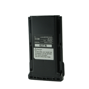 แบตเตอรี่ลิเธียมไอออนแบบชาร์จได้ ICOM BP-231 1350mAh สำหรับวิทยุสื่อสาร IC-F16/F26/36FI IC-F43 IC-F33 F3161 ของแท้จากโรงงาน - Product Image 6