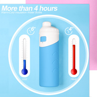Botella de Agua Aislada de Silicona Plegable Kean New