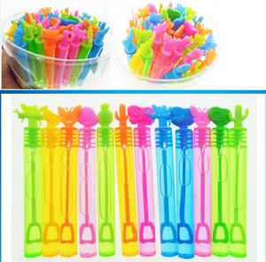Giocattolo di plastica vuoto della bolla della provetta di forma del cuore di amore 5ml per i bambini delle bolle di nozze - Product Image 5