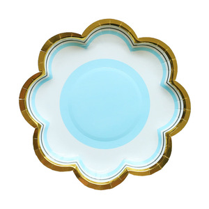 Nouvelle Assiette en Carton Jetable Design pour Gâteau, Fête d'Anniversaire, Mariage, <span class=keywords><strong>Vaisselle</strong></span> de Table - Product Image 4