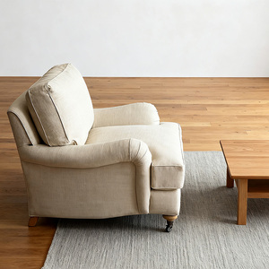 โซฟา3-Seater สไตล์ฝรั่งเศสโบราณคุณภาพสูงเฟอร์นิเจอร์ห้องนั่งเล่นหรูหราพร้อมไส้ฟองน้ำสำหรับใช้ในบ้าน - Product Image 5