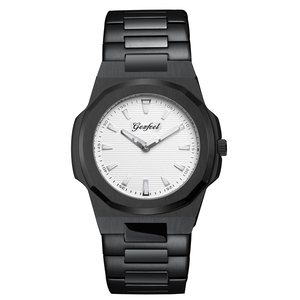 Reloj de Cuarzo Personalizado para Hombre con Logotipo, Movimiento Seiko VD55 Japonés, Cristal de Zafiro y Correa de Cuero Genuino, OEM Disponible, MOQ Bajo - Product Image 4