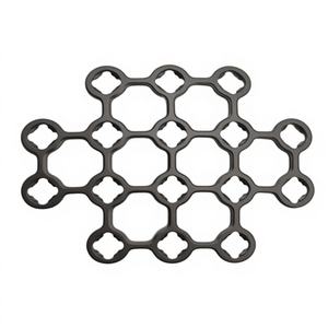 BISONS Placa de malla de titanio médica manual al por mayor para rótula, sistema de bloqueo de 2.4/2.7mm, 16 orificios - Product Image 1