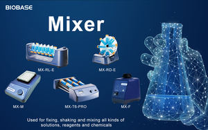 Mezclador BIObase 0-90 ° Rotación continua con clips Mezclador de tubos de sangre Mezclador de mesa MX-RD-Pro - Product Image 6