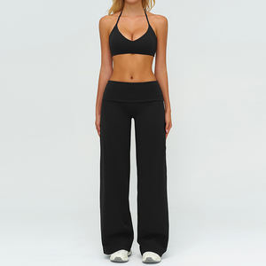 PASUXI Set Yoga da Donna in 2 Pezzi, Abbigliamento Sportivo Traspirante ad Asciugatura Rapida, Abbigliamento da Palestra e Fitness per Esterni - Product Image 2