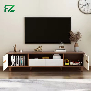 Mobile TV Moderno Minimalista Personalizzabile, Ignifugo e Resistente all'Umidità, con Funzione di Stoccaggio in Alluminio per Soggiorno - Product Image 2