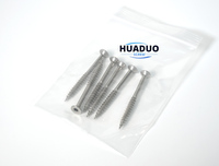 Vis autotaraudeuses ovales en acier inoxydable 304 à tête Torx pour terrasses en bois, fixation extérieure en bois, sur mesure en usine