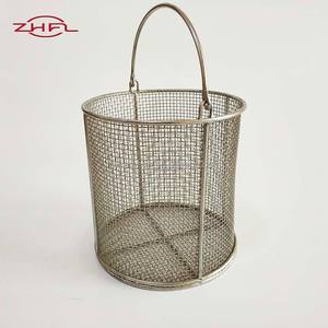 Panier en treillis métallique soudé en acier inoxydable spécial pour le traitement des fruits, le nettoyage, le stockage et le séchage - Product Image 3