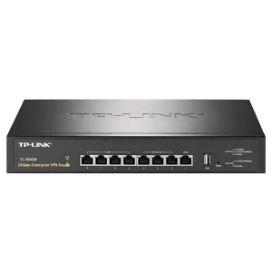 TP-Link TL-R5408 8-Port Enterprise-Level Wired <strong>Router</strong> 2.5g Dual-<strong>Core</strong> <strong>Multi</strong>-WAN Built-In AC Management Industrial Components - Product Image 1