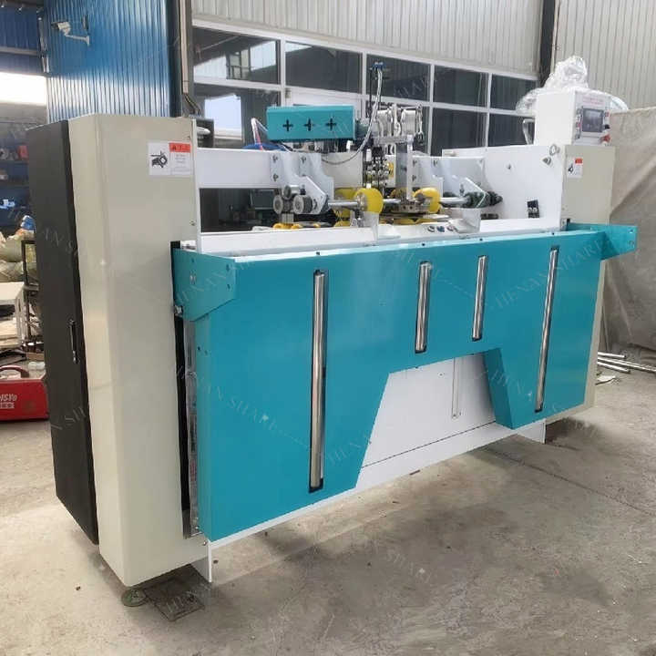High-Speed Semi-Automatic Corrugated Carton Box Stitcher Machine ...