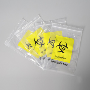 Sacs pour échantillons médicaux, étiquette transparente auto-scellante pour échantillons de laboratoire, 10 pièces - Product Image 2