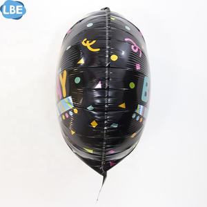 ลูกโป่งฟอยล์รูปทรงกลมขนาด 18 นิ้ว แบบกำหนดเองจากโรงงาน สำหรับงานวันเกิด ฉลองวันเกิดด้วยลูกโป่งฮีเลียม  สำหรับตกแต่งงานปาร์ตี้ - Product Image 5