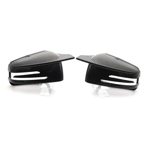 Coque de rétroviseur avant en fibre de carbone pour Mercedes-Benz Classes C, E, S, CLA, GLA, GLK (W176, W246, W204, W212, W221, C177, X204, X156) – Nouveauté - Product Image 4