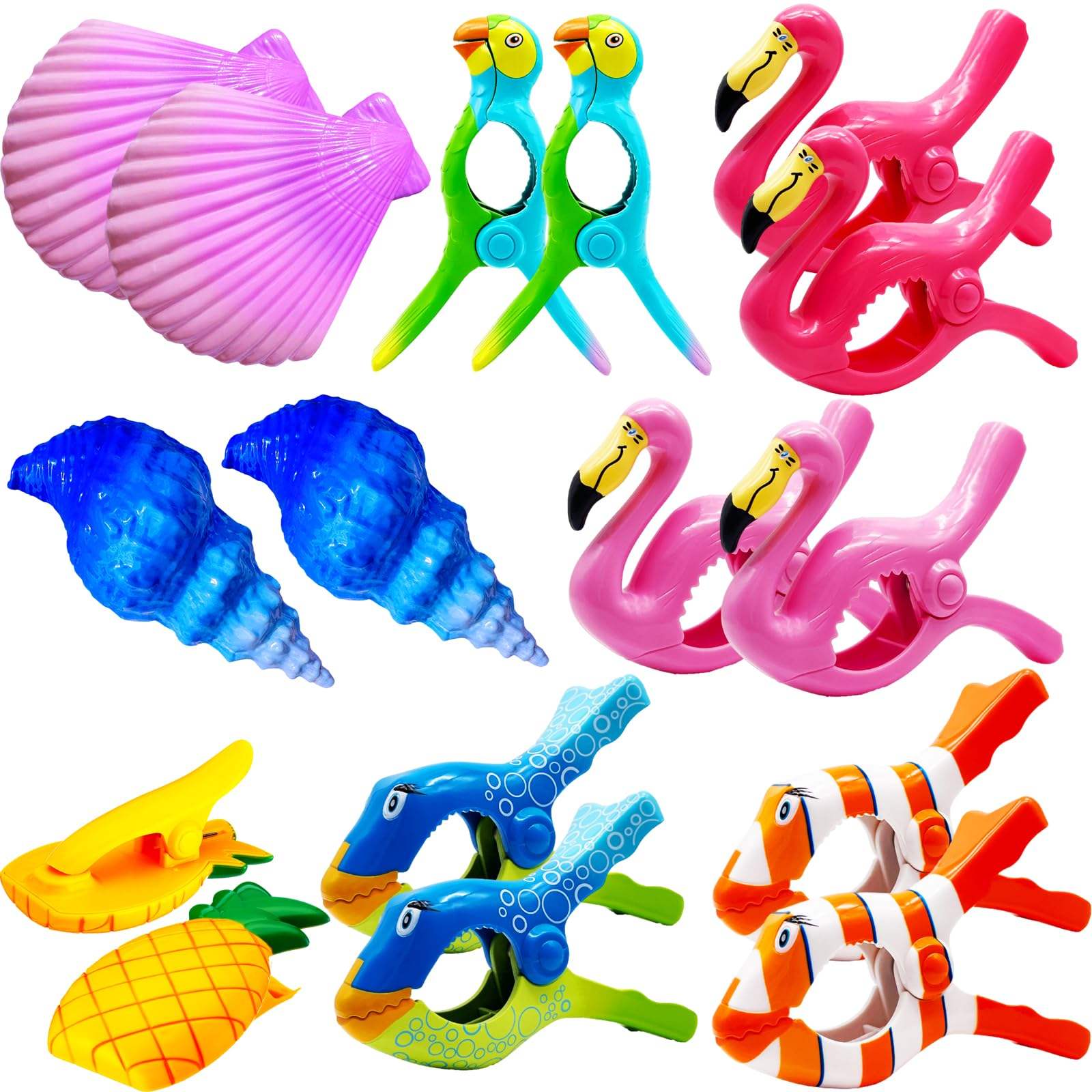 Custom Style Beach Towel Clip Bulk Portable Beach Chair Clips Beach Chair Towel Clips