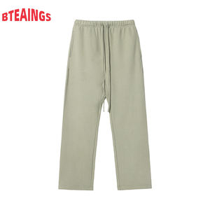 <span class=keywords><strong>Pantalon</strong></span> décontracté unisexe 2026 en velours 365g, <span class=keywords><strong>taille</strong></span> mi-haute, coupe ample, avec cordon de serrage et <span class=keywords><strong>taille</strong></span> élastique, jambe droite et large - Product Image 2