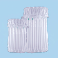 Sac gonflable antichoc en forme de Q Klem, écologique, en colonne d'air, en PA+PE, matériau de protection durable pour les marchandises fragiles