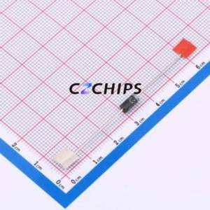 Diode RL207GU DO-15 d'origine, neuve, à usage général, fournisseur de composants électroniques en gros et service BOM - Product Image 1