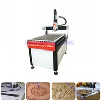 HF CNC Router 6090 1212 Gravure Bois/Acrylique/Métal/Plastique CNC Cutter Router