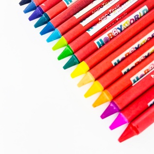 ชุดสีเทียนขนาดเล็ก 24 สี คุณภาพพรีเมียม สำหรับเด็กนักเรียน ปลอดสารพิษ ลบได้ ได้รับมาตรฐาน CE บรรจุในกล่องสี ราคาโรงงาน - Product Image 5