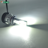 Ampoule Gview H4 130W pour Mazda 3 Axela, fonction clignotant dynamique jaune, lampe DRL, feux de jour, phare LED de voiture