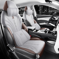 Pour BYD Atto 3 Yuan Plus 2022 2023 demi-paquet en daim léger et respirant respectueux de la peau protéger les sièges coussin housse de siège de voiture