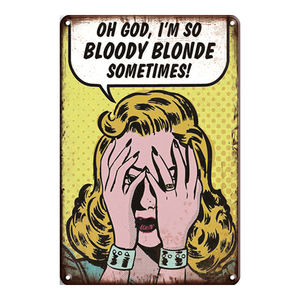 Letreros Metálicos Vintage al por Mayor de Fábrica, 20*30cm, Decoración de Pared Industrial de Estaño, Letrero Colgante Clásico de Película Antigua de Kung Fu para Decoración del Hogar - Product Image 4