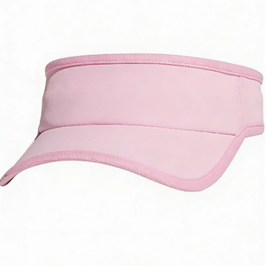 Casquettes de sport légères et rafraîchissantes pour femmes et hommes avec logo brodé personnalisé, visières de course en coton sergé réglables - Product Image 2