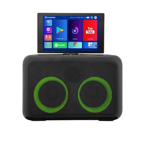 2025 privé le <span class=keywords><strong>plus</strong></span> populaire brevet WiFi haut-parleur portable haut-parleur de fête karaoké avec des basses puissantes - Product Image 4