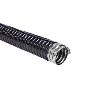Conducto de acero <span class=keywords><strong>flexible</strong></span> recubierto de PVC Protección del automóvil Conducto de alambre eléctrico industrial Mangas de cable <span class=keywords><strong>Tubo</strong></span> de acero galvanizado - Product Image 3