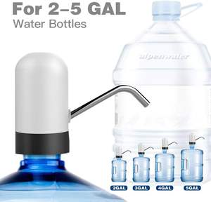 Pompe Distributrice d'Eau Rechargeable en Gros, en Acier Inoxydable, pour Utilisation Intérieure et Extérieure, Alimentation USB - Product Image 5