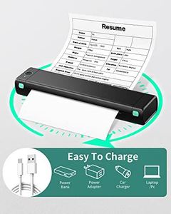 Phomemo M08F <strong>A4</strong> Portable Thermal <strong>Printer</strong> Wireless WIFI <strong>A4</strong> Thermal Absorbent <strong>Paper</strong> Support <strong>A4</strong> Thermal <strong>Paper</strong> - Product Image 5