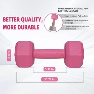 High Adjustable Hex Dumbbell Hand <b>Weight</b> Sets 5/10/15/20lbs 5 Colors Exercise Fitness <b>Free</b> <b>Weights</b> Women Men Home Gym Equipment - Product Image 4