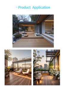 Offre Spéciale WPC platelage bois plastique Composite différentes couleurs solide creux co-extrusion pour <span class=keywords><strong>jardin</strong></span> extérieur brossé extérieur - Product Image 6