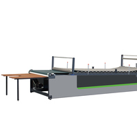 Machine de laminage de carton ondulé servo-automatique haute vitesse pour usage commercial, 800/1150 mm, avec collage de qualité industrielle, 72 po/min