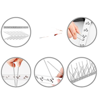 Pointes anti-oiseaux en acier inoxydable solides de 2 mètres pour le contrôle des animaux