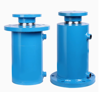 Actionneur hydraulique Cylindre de levage Double effet 150 tonnes 120 tonnes Chromé dur Haute pression Emballage de presse