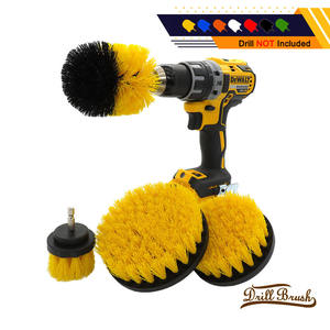 Brosse <span class=keywords><strong>de</strong></span> nettoyage ultra-rigide multifonctionnelle pour voiture, salle <span class=keywords><strong>de</strong></span> bain, <span class=keywords><strong>douche</strong></span> – Brosse rotative haute vitesse pour usage domestique et commercial - Product Image 4