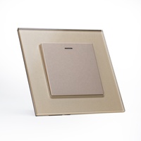 Interrupteur et prise murale de style américain de haute qualité, couleur blanc, noir, or, gris, 220V 10A, interrupteurs électriques avec indicateur LED