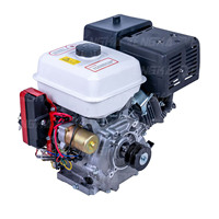Moteur à essence haute performance 7,0 CV Gx160/Gx200 196cc/212cc monocylindre refroidi par air pour motoculteur et pompe à eau
