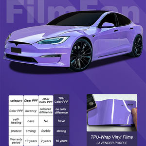 Color Tpu PPF para carrocería de automóvil 360 colores autocuración antiarañazos fabricante OEM envoltura de coche película de vinilo brillante - Product Image 6