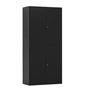Meubles de bureau, <span class=keywords><strong>armoire</strong></span> de classement métallique <span class=keywords><strong>à</strong></span> 4 portes, <span class=keywords><strong>armoire</strong></span> de classement en acier durable avec revêtement, adaptée aux écoles, aux maisons, aux bureaux, aux hôpitaux - Product Image 1
