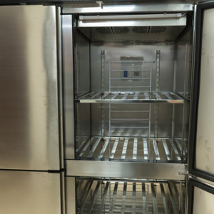 2-door Stainless Steel 304/201 Refrige Chiller Commercial Upright Refrigerator for Professional Kitchen - Product Image 4