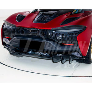 Panel central del parachoques trasero de fibra de carbono completamente expuesto para McLaren Artura - Product Image 3